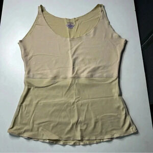 Spanx Camisole XL Tan Beige Shapewear Shaper
